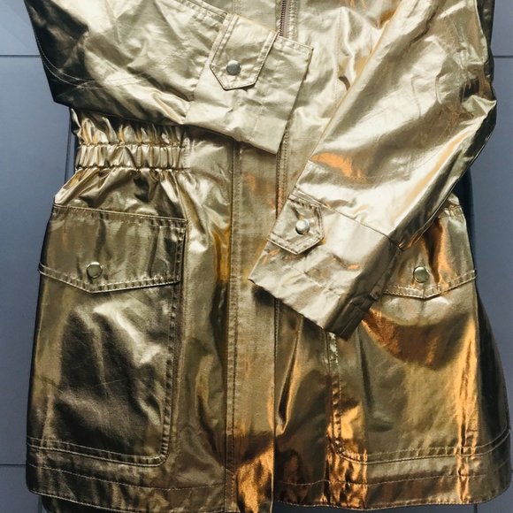 Isaac Mizrahi gold trench / raincoat for girl - Picture 7 of 7